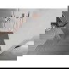 Mexen Kioto+ perete de duș cu raft și cuier 100 x 200 cm, Înghețat 8 mm, Roz-auriu - 800-100-121-60-30