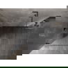 Mexen Lunar-B L cabină de duș pivotantă stânga 70 x 70 cm, transparentă, metal armat - 832L-070-070-95-00-L