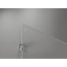 Mexen Lunar-B L cabina de duș dreaptă stânga 100 x 70 cm, transparent, nichel periat- 832L-100-070-97-00-L