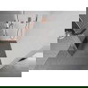Mexen Kioto+ perete de duș cu raft și cuier 70 x 200 cm, transparent/Înghețat 8 mm, Roz-auriu - 800-070-121-60-35