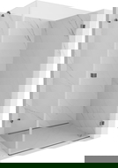 Mexen Lunar-B cabină de duș rabatabilă dreapta 90 x 80 cm, transparent, metal pistol - 832-090-080-95-00-P