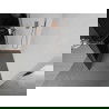 Mexen Kioto+ perete de duș cu raft și cuier 100 x 200 cm, Grafit 8 mm, Roz-auriu - 800-100-121-60-40
