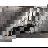 Mexen Lunar-B L cabină de duș basculantă dreapta 85 x 70 cm, transparent, auriu periat - 832L-085-070-55-00-P