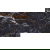 Mexen Orlo Negru gresie glazurată rectificată G1, placă de pardoseală și perete 120 x 60 cm, luciu ridicat - TL211-120-060-00