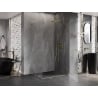 Mexen Lunar-B L cabina de duș cu balamale dreapta 95 x 90 cm, transparent, auriu periat - 832L-095-090-55-00-P
