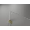 Mexen Lunar-B L cabina de duș cu balamale dreapta 95 x 90 cm, transparent, auriu periat - 832L-095-090-55-00-P