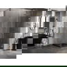 Mexen Lunar-B L cabină de duș culisantă dreaptă 100 x 100 cm, transparent, auriu periat - 832L-100-100-55-00-P