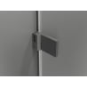 Mexen Lunar-B L cabină de duș cu deschidere pe dreapta 90 x 70 cm, transparent, gun metal - 832L-090-070-95-00-P