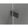 Mexen Lunar-B L cabină de duș cu deschidere pe dreapta 90 x 70 cm, transparent, gun metal - 832L-090-070-95-00-P