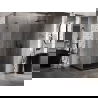 Mexen Lunar-B L cabină de duș cu deschidere dreaptă 100 x 70 cm, transparent, gun metal - 832L-100-070-95-00-P