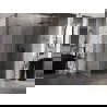 Mexen Lunar-B L cabină de duș cu deschidere dreaptă 100 x 70 cm, transparent, gun metal - 832L-100-070-95-00-P