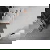 Mexen Kioto+ perete de duș cu raft și cuier 100 x 200 cm, transparent/Model negru 8 mm Roz-auriu - 800-100-121-60-78