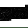 Mexen Simba Negru gresie glazurată rectificată G1, placă de podea și perete 120 x 60 cm, luciu înalt - TL210-120-060-00