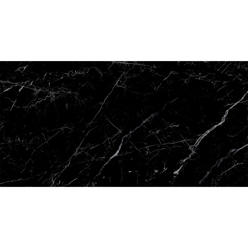 Mexen Simba Gres negru glazurat rectificat G1, placă pardoseală-perete 120 x 60 cm, luciu înalt - TL210-120-060-00