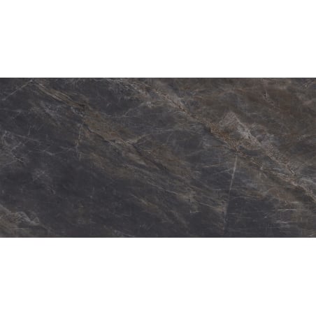 Mexen Brazilian Black gres glazurat rectificat G1, placă de pardoseală și perete 120 x 60 cm, luciu înalt - TL209-120-060-00