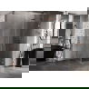 Cabină de duș Mexen Lunar-B L batantă dreapta 100 x 100 cm, transparent, cupru periat - 832L-100-100-65-00-P