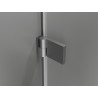 Mexen Lunar-B L cabina de duș rabatabilă dreapta 100 x 80 cm, transparent, gri armă periat - 832L-100-080-66-00-P
