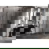 Mexen Lunar-B L cabină de duș batantă dreapta 100 x 100 cm, transparent, gri pistol periat - 832L-100-100-66-00-P