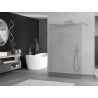 Peretele de duș freestanding Mexen Kioto 100 x 200 cm, transparent 8 mm, crom - 800-100-002-01-00