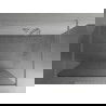 Mexen Kioto perete de duș de sine stătător 140 x 200 cm, transparent 8 mm, Crom - 800-140-002-01-00