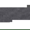 Mexen District Nero fényesre égetett gres, rektifikált, 120 x 60 cm-es padló- és falburkoló lap, matt - TL308-120-060-03
