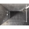 Mexen Lunar perete de duș Walk-in stânga 60 x 200 cm, transparent 8 mm, alb - 830-060-000-20-00-L