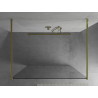 Mexen Kioto paravan de duș independent 140 x 200 cm, transparent 8 mm, auriu - 800-140-002-50-00
