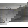 Mexen Kioto perete de duș de sine stătător 140 x 200 cm, transparent 8 mm, Aurie - 800-140-002-50-00