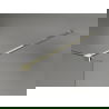 Perete de duș Mexen Lunar Walk-in stânga 80 x 200 cm, transparent 8 mm, auriu - 830-080-000-50-00-L