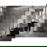 Mexen Lunar panou de duș Walk-in stânga 140 x 200 cm, transparent 8 mm, auriu - 830-140-000-50-00-L