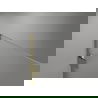 Perete de duș Mexen Lunar Walk-in stânga 80 x 200 cm, transparent 8 mm, auriu - 830-080-000-50-00-L