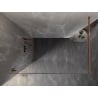 Mexen Lunar perete de duș Walk-in stânga 100 x 200 cm, transparent 8 mm, aur roz - 830-100-000-60-00-L