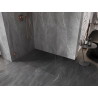 Mexen Lunar Walk-in zuhanyfal bal 130 x 200 cm, átlátszó 8 mm, rózsaszín arany - 830-130-000-60-00-L