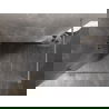 Mexen Lunar perete de duș Walk-in stânga 130 x 200 cm, transparent 8 mm, nichel periat - 830-130-000-97-00-L