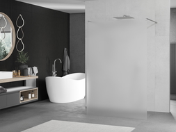 Mexen Kioto perete de duș independent 120 x 200 cm, mat 8 mm, crom - 800-120-002-01-30