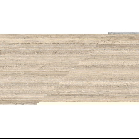 Mexen Neo Travertino Liner Natural gres rectificat G1, placă de podea și perete 120 x 60 cm, mat - TL302-120-060-05