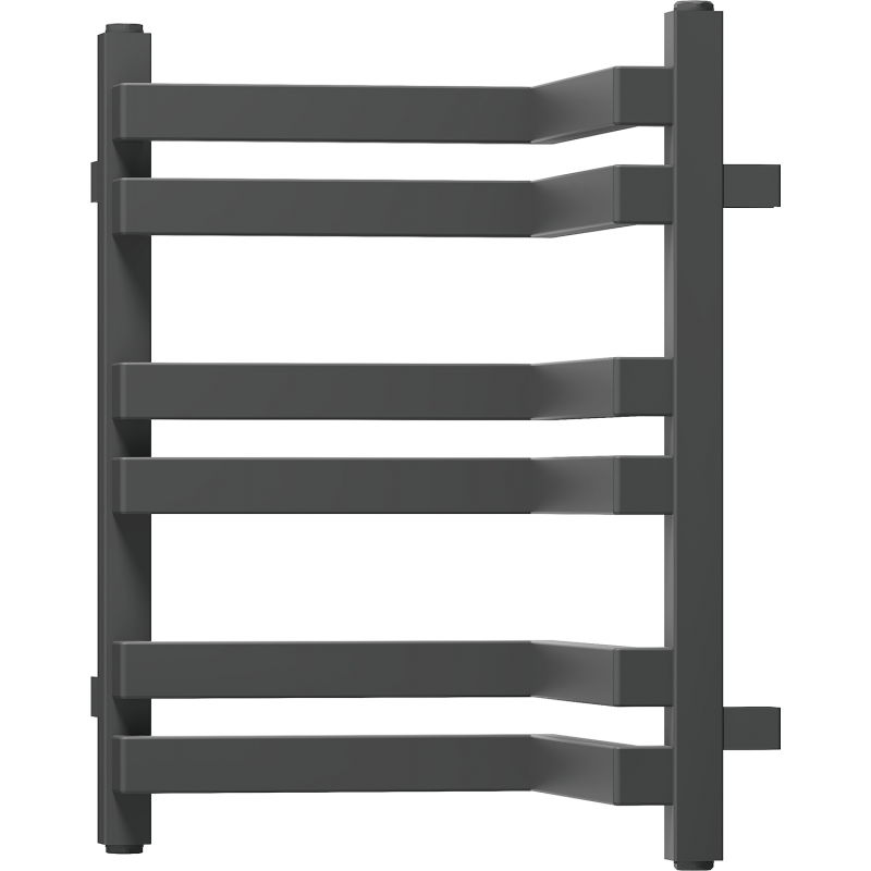 Mexen Loop sarokfürdőszobai radiátor 500 x 375 mm, 253 W, antracit - W129-0500-350-00-66