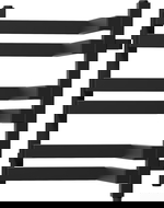 Mexen Loop sarokfürdőszobai radiátor 500 x 375 mm, 253 W, fekete - W129-0500-350-00-70