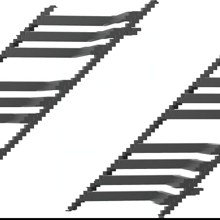 Mexen Loop sarok fürdőszobai radiátor 750 x 375 mm, 413 W, antracit - W129-0750-350-00-66