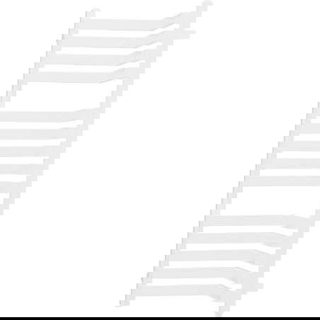 Mexen Loop sarokfürdőszobai radiátor 1000 x 375 mm, 572 W, fehér - W129-1000-350-00-20