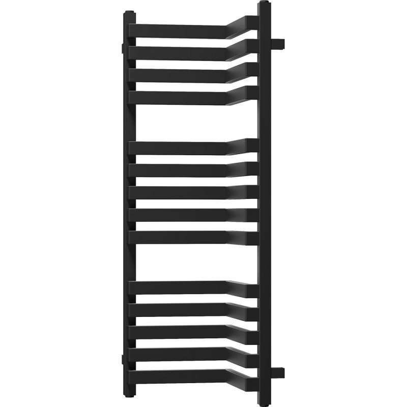 Mexen Loop sarok fürdőszobai radiátor 1000 x 375 mm, 572 W, fekete - W129-1000-350-00-70