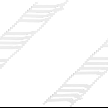 Mexen Loop radiator baie colțar 1250 x 375 mm, 666 W, alb - W129-1250-350-00-20