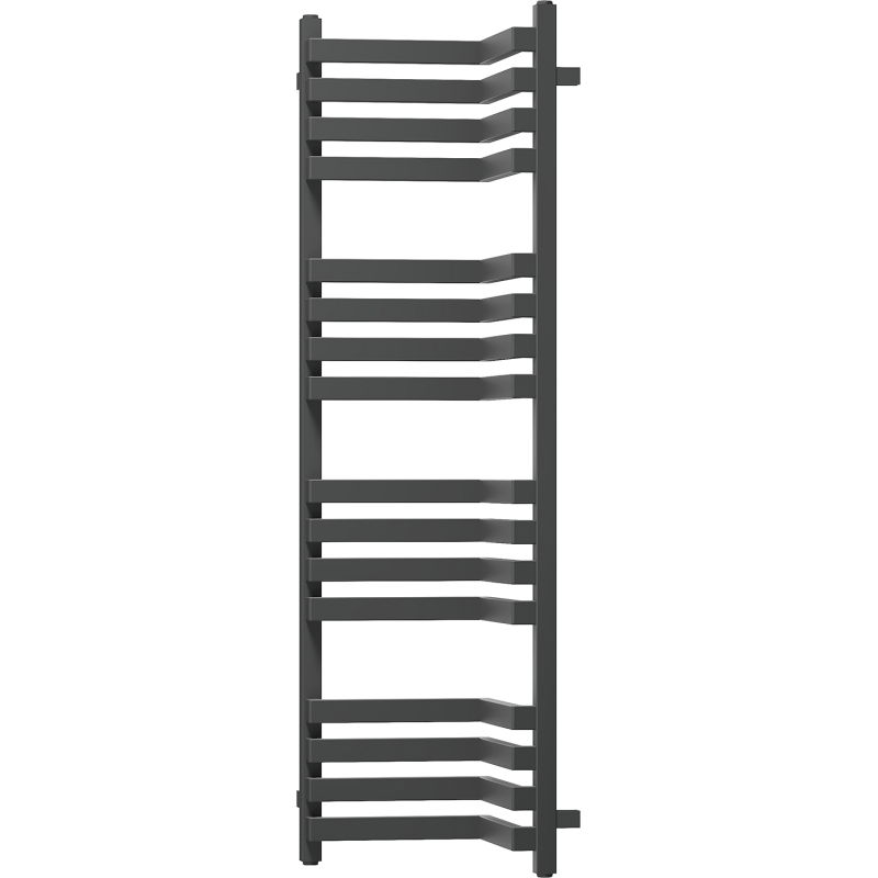 Mexen Loop fürdőszobai radiátor 1250 x 375 mm, 666 W, antracit - W129-1250-350-00-66