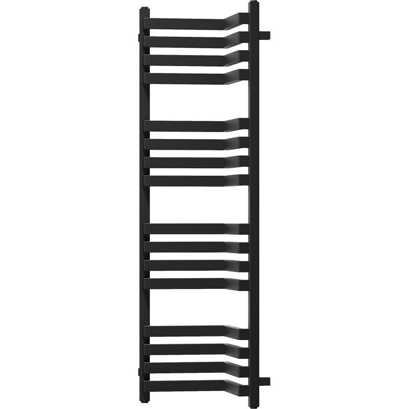 Mexen Loop sarok fürdőszobai radiátor 1250 x 375 mm, 666 W, fekete - W129-1250-350-00-70