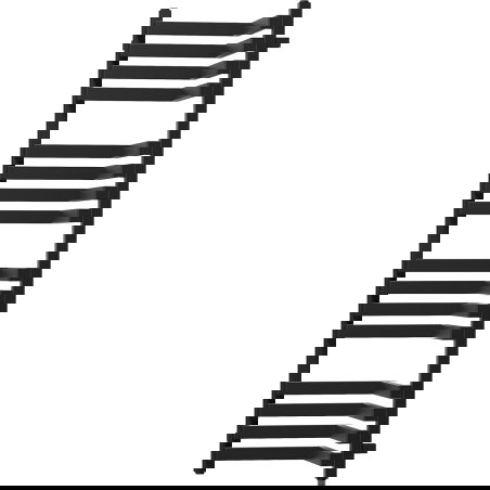 Mexen Loop fürdőszobai radiátor 1250 x 375 mm, 666 W, fekete - W129-1250-350-00-70