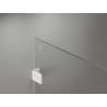 Mexen Lunar perete de duș Walk-in dreapta 80 x 200 cm, transparent 8 mm, alb - 830-080-000-20-00-P