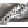 Mexen Lunar perete de duș Walk-in dreapta 120 x 200 cm, transparent 8 mm, alb - 830-120-000-20-00-P