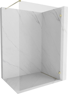 Mexen Lunar paravan de duș Walk-in dreapta 160 x 200 cm, transparent 8 mm, auriu - 830-160-000-50-00-P