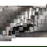 Mexen Lunar perete de duș Walk-in dreapta 100 x 200 cm, transparent 8 mm, aur roz - 830-100-000-60-00-P