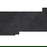 Mexen Canberra Nero gres glazurat rekt. G1, placă podea-perete 120 x 60 cm, mat - TL328-120-060-02